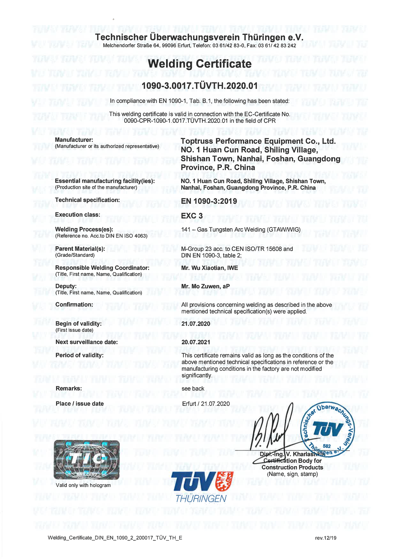 TUV- Certification (1)-1
